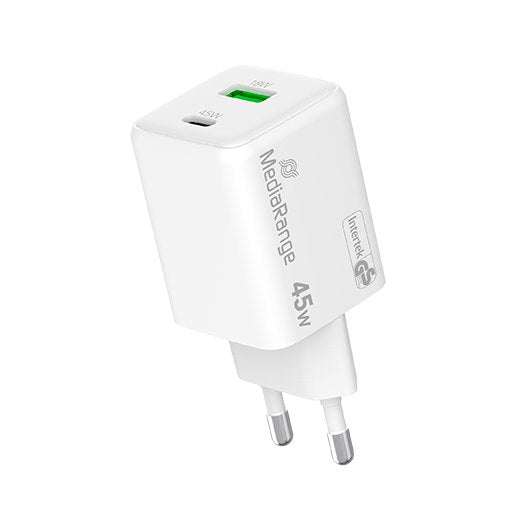 CARGADOR MEDIARANGE DUAL USB-A Y USB-C 45W_0