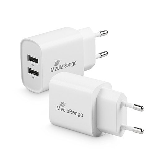 CARGADOR MEDIARANGE DUAL USB-A 12W_0