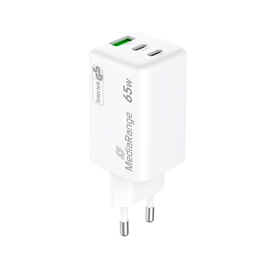CARGADOR MEDIARANGE TRIPLE USB-A Y USB-C 65W_0