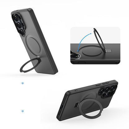 Dux Ducis Yind Case for Samsung Galaxy S26 Ultra with Stand, Compatible with MagSafe - Black_9