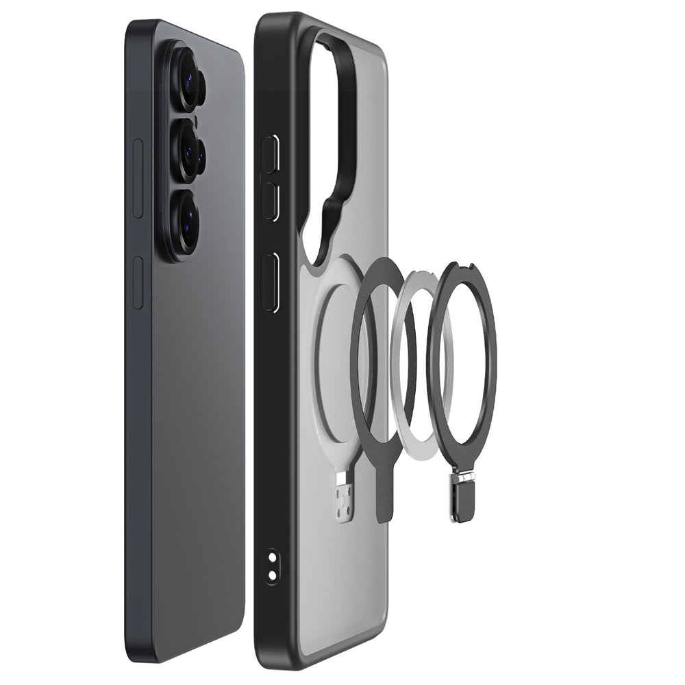 Dux Ducis Yind Case for Samsung Galaxy S26 Ultra with Stand, Compatible with MagSafe - Black_2