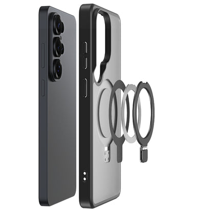 Dux Ducis Yind Case for Samsung Galaxy S26 Ultra with Stand, Compatible with MagSafe - Black_2