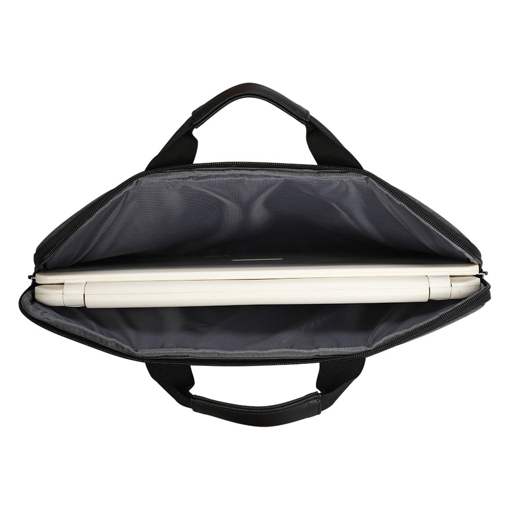Wozinsky WTL-15 15.6" Laptop Bag with Handle and Metal Zipper - Gray_3