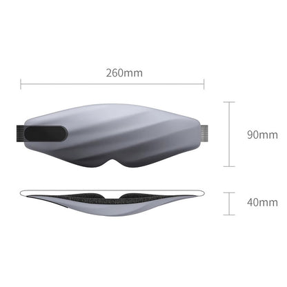 Wozinsky MSS-10 eyeshade sleeping mask - black_5