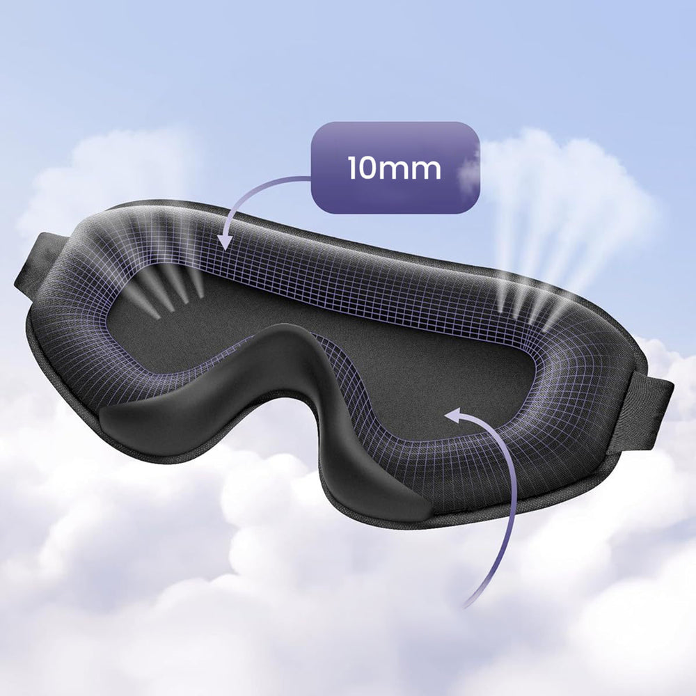 Wozinsky MSS-11 eyeshade sleeping mask - black_4