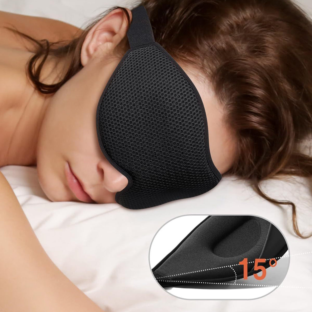 Wozinsky MSS-11 eyeshade sleeping mask - black_3