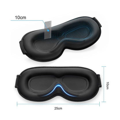 Wozinsky MSS-11 eyeshade sleeping mask - black_1