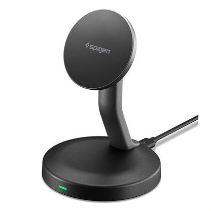 Spigen EF151MS Essential MagSafe 15W Wireless Charger - Black_0