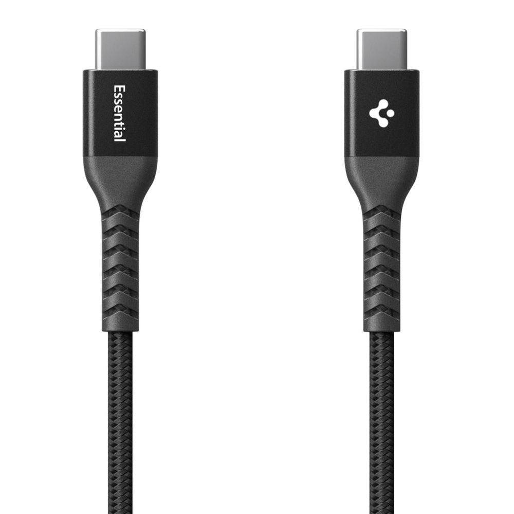 Spigen EB10010CCA Essential USB-C / USB-C 100W 100CM Cable - Black_1