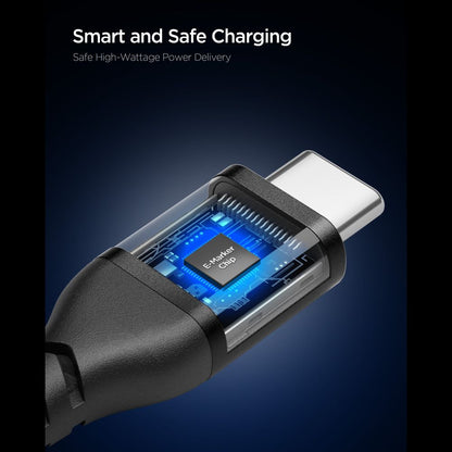 Spigen EB10010CCA Essential USB-C / USB-C 100W 100CM Cable - Black_6