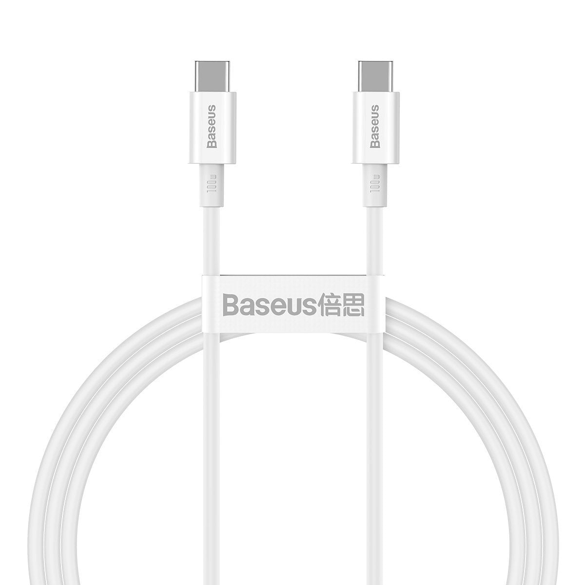 Baseus Superior Series Cable USB-C to USB-C, 100W, 1m (white)_0