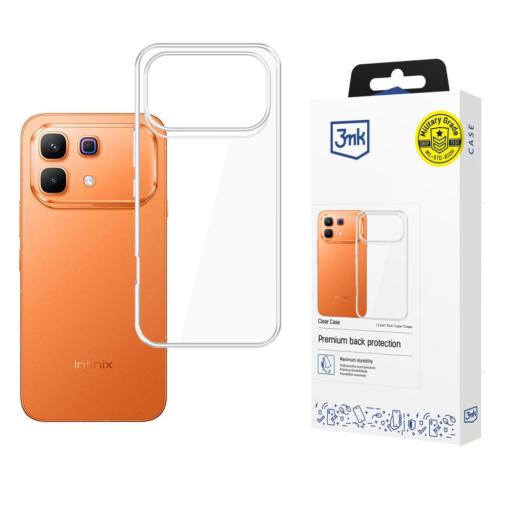 3mk Clear Case for Infinix Note 60 Pro - transparent_0