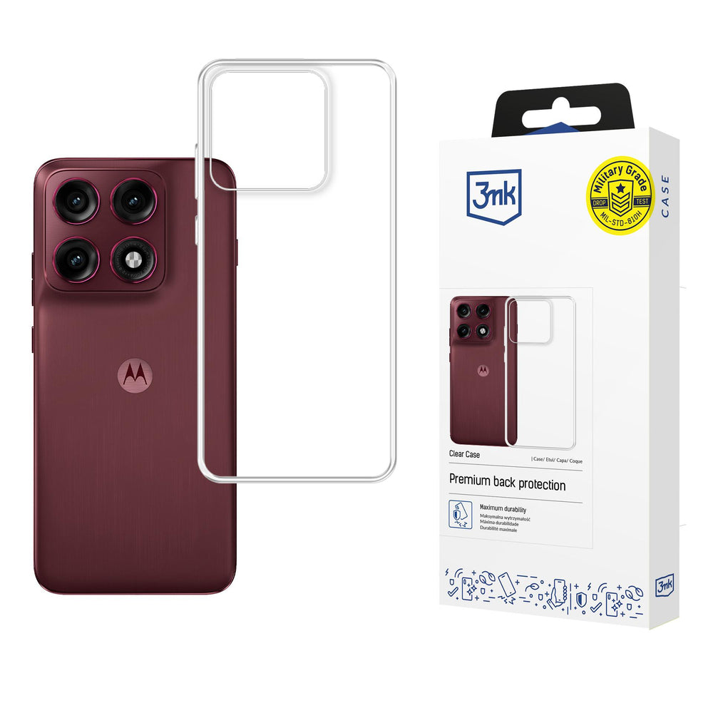 3mk Clear Case for Motorola Edge 70 Pro - transparent_0