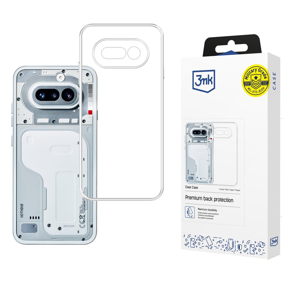 3mk Clear Case for Nothing Phone (4a) - transparent_0