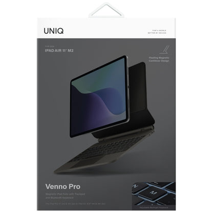 Uniq Venno Pro Magnetic Smart Case with Keyboard for iPad Air 10.9" (2020/2022) / Pro 11" (2021/2022) / Air 11" (2024/2025/2026) - Black_6