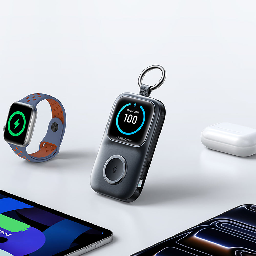 Joyroom JR-W19 5000mAh Powerbank with 5W Wireless Watch Charging - Black_11