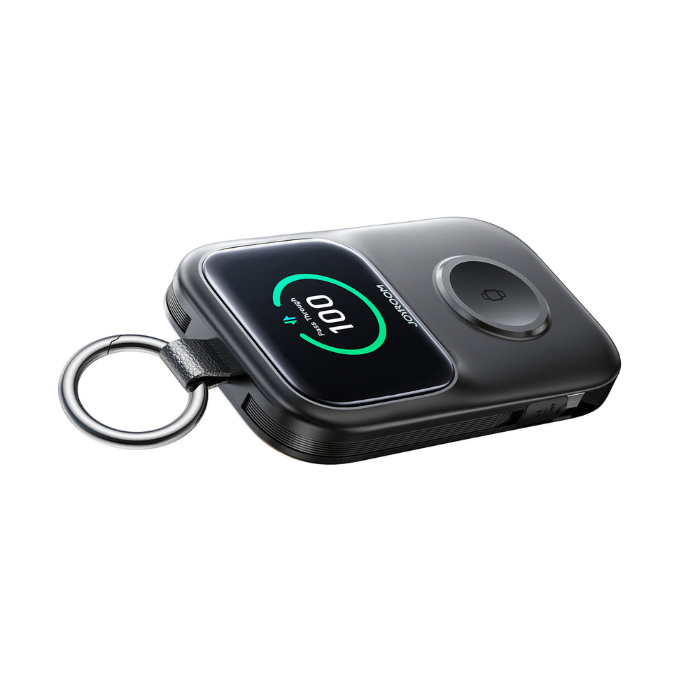 Joyroom JR-W19 5000mAh Powerbank with 5W Wireless Watch Charging - Black_1