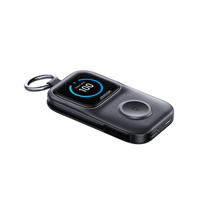 Joyroom JR-W19 5000mAh Powerbank with 5W Wireless Watch Charging - Black_4