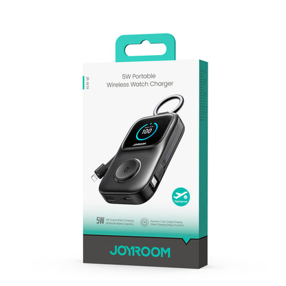 Joyroom JR-W19 5000mAh Powerbank with 5W Wireless Watch Charging - Black_6