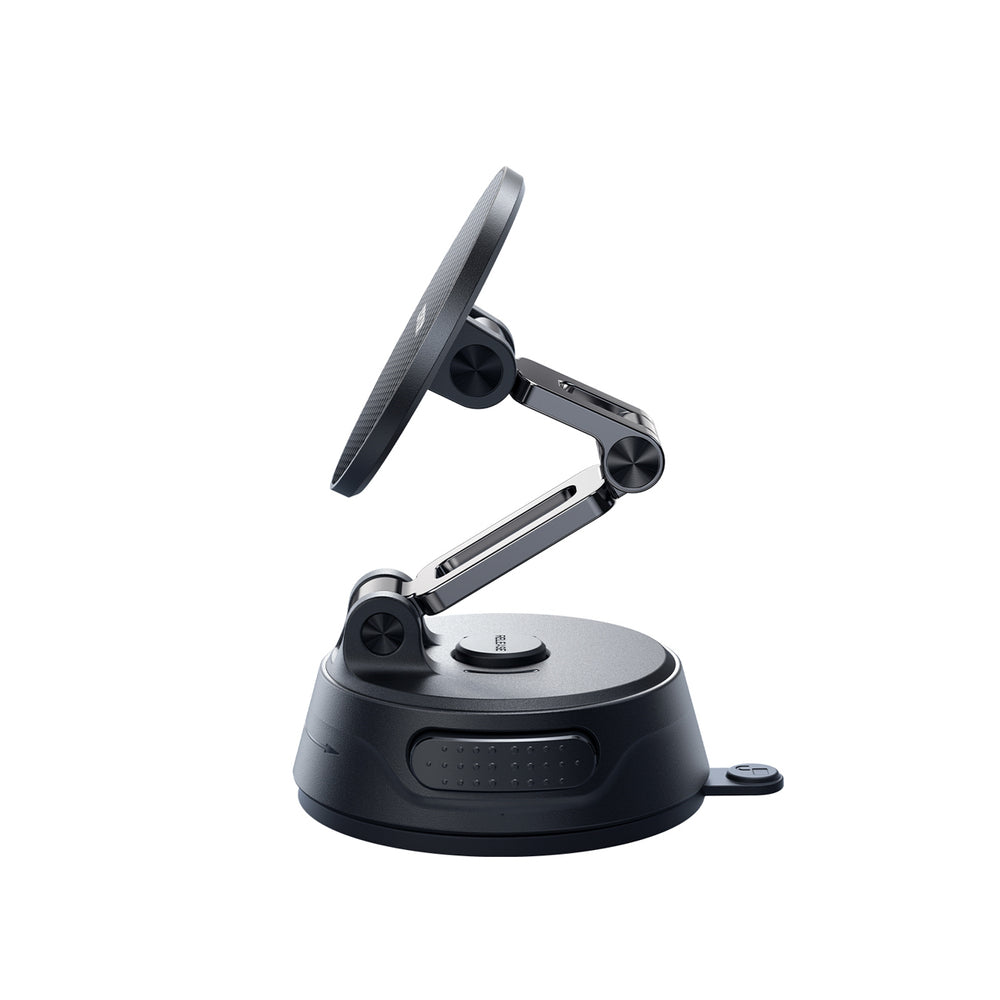 Joyroom JR-ZS51 magnetic car holder with suction cup for windshield or dashboard - black_2