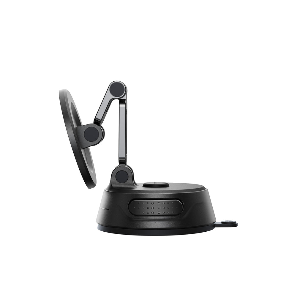 Joyroom JR-ZS51 magnetic car holder with suction cup for windshield or dashboard - black_4