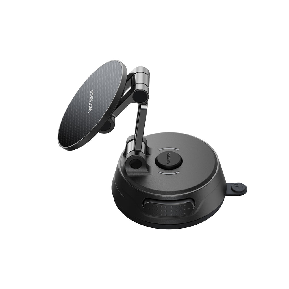 Joyroom JR-ZS51 magnetic car holder with suction cup for windshield or dashboard - black_5
