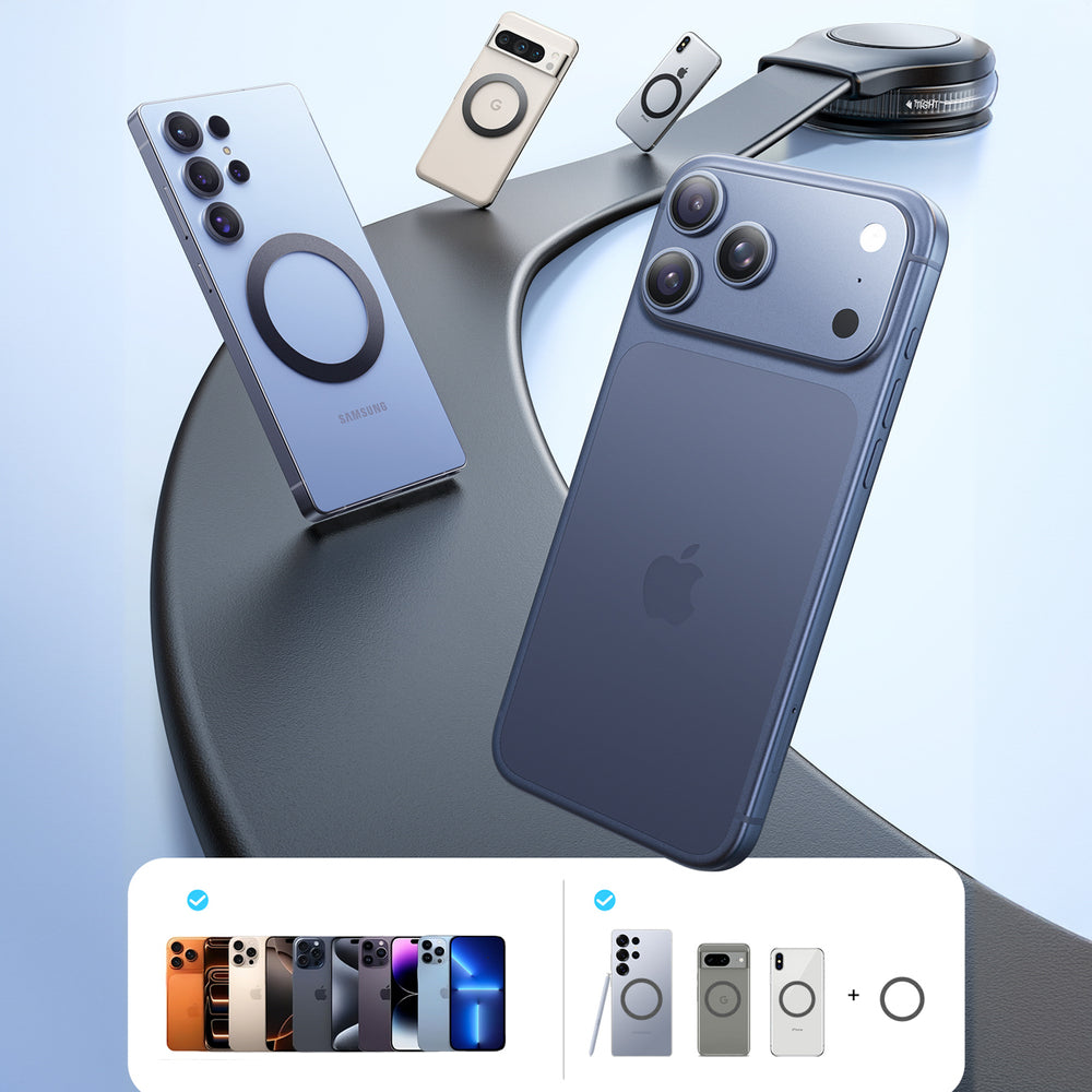 Joyroom JR-ZS518 Bendable Magnetic Phone Holder-Black_11
