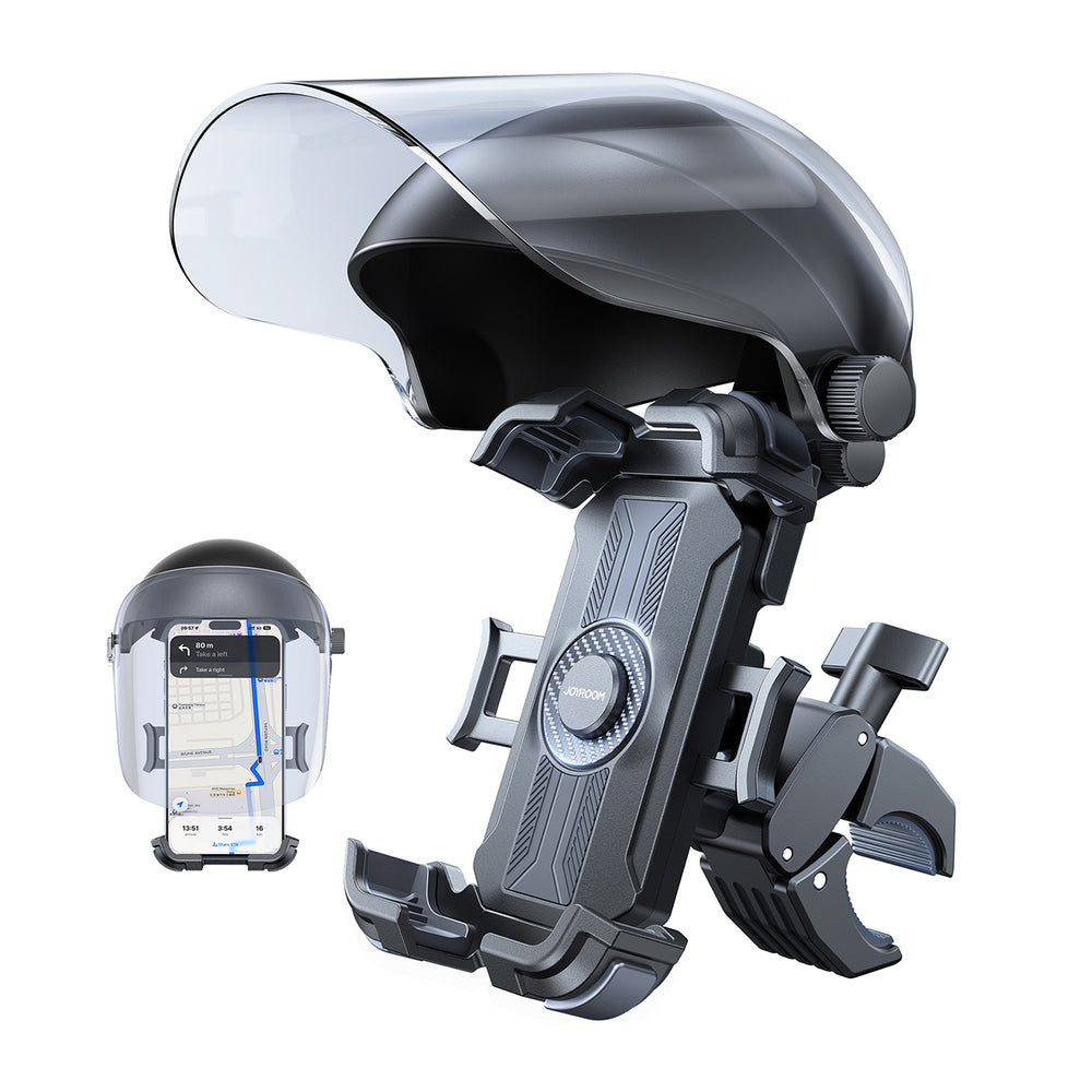 Joyroom JR-ZS526 Bike Holder with Sun Visor Automatic - Black_2