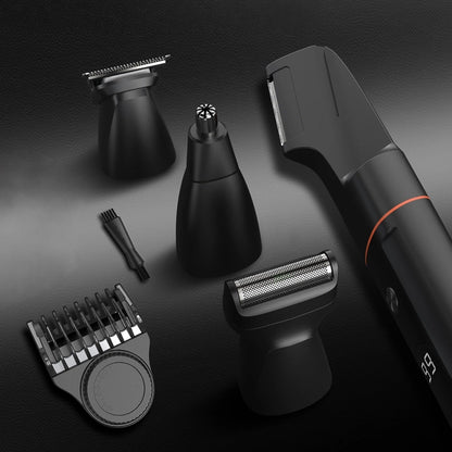 MAXGROOM LK-881 multifunctional trimmer with replaceable tips - black_15