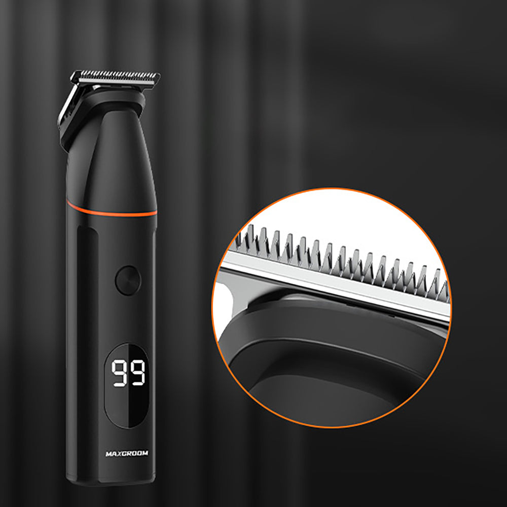MAXGROOM LK-881 multifunctional trimmer with replaceable tips - black_3
