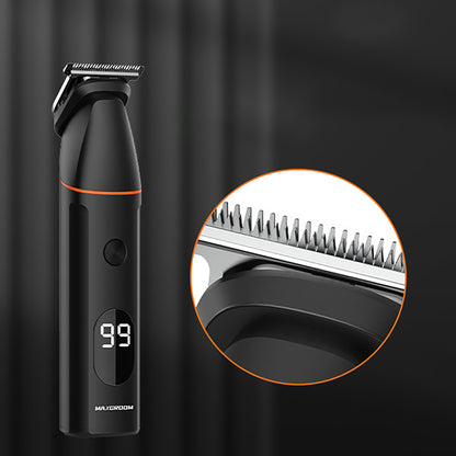 MAXGROOM LK-881 multifunctional trimmer with replaceable tips - black_3