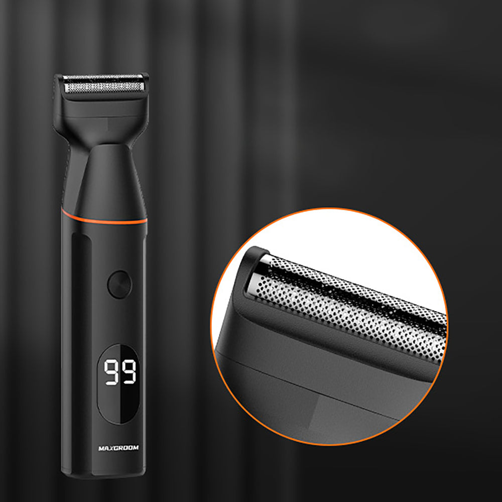 MAXGROOM LK-881 multifunctional trimmer with replaceable tips - black_4