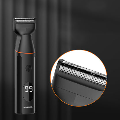 MAXGROOM LK-881 multifunctional trimmer with replaceable tips - black_4