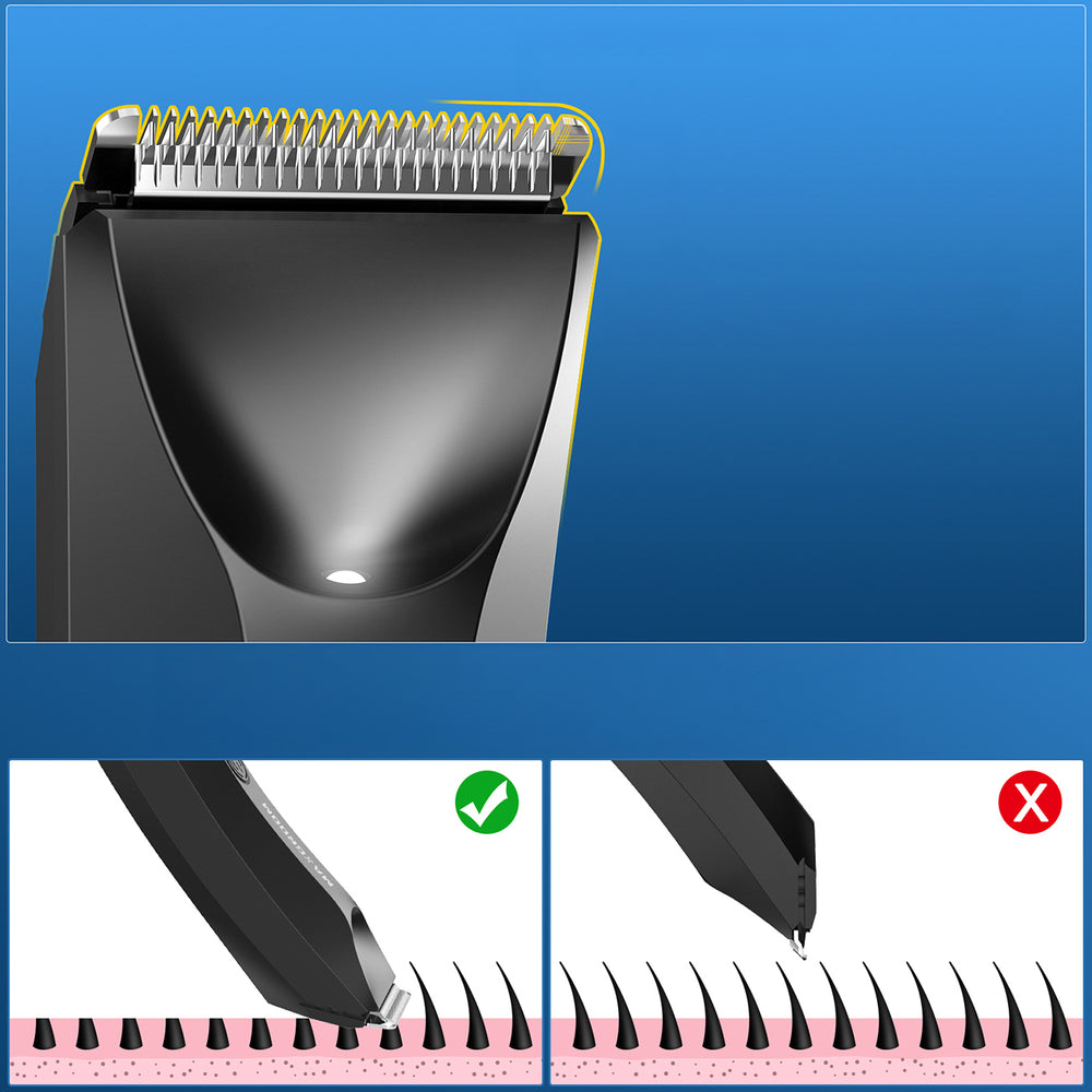 MAXGROOM RFCD-9087 multifunctional trimmer with LED light - black_7