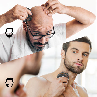 MAXGROOM JK-1688 Electric Shaver for Head and Beard - Black_12