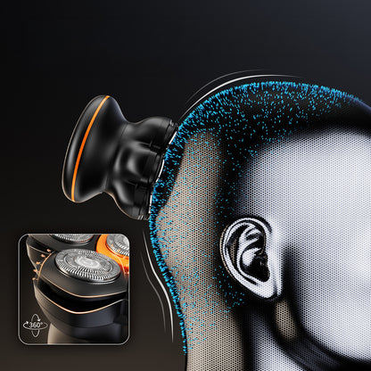 MAXGROOM JK-1688 Electric Shaver for Head and Beard - Black_13