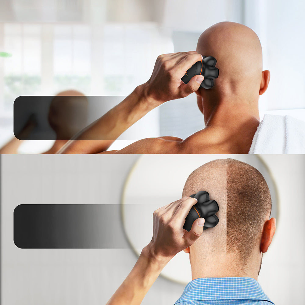 MAXGROOM JK-1688 Electric Shaver for Head and Beard - Black_10