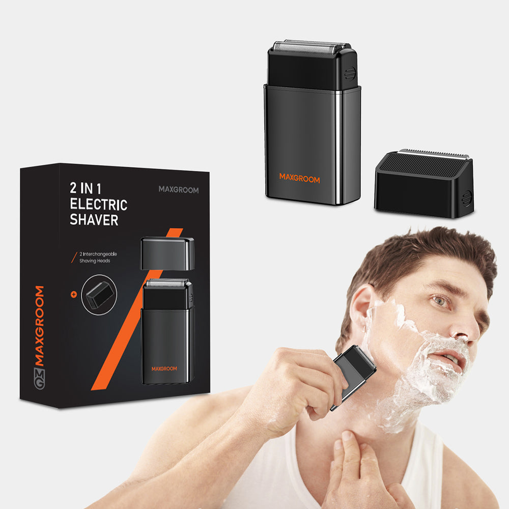 MAXGROOM ZG-F5580 2-in-1 electric shaver - black_2