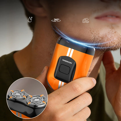 MAXGROOM M-501 electric shaver - orange_4