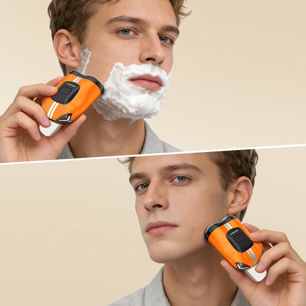 MAXGROOM M-501 electric shaver - orange_6