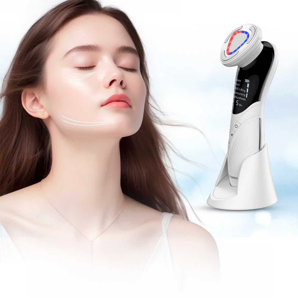MAXGROOM D849 9-in-1 facial massager with care functions - white_5
