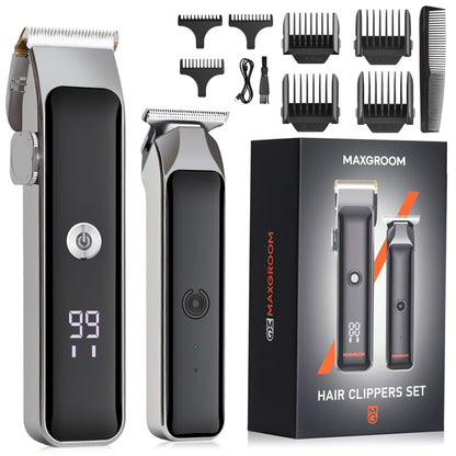 MAXGROOM ZC-F608 Hair Clipper with Trimmer - Black_0