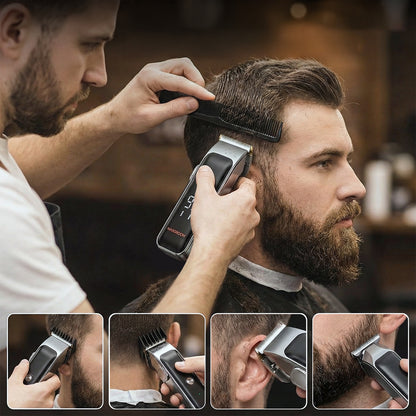 MAXGROOM ZC-F608 Hair Clipper with Trimmer - Black_1