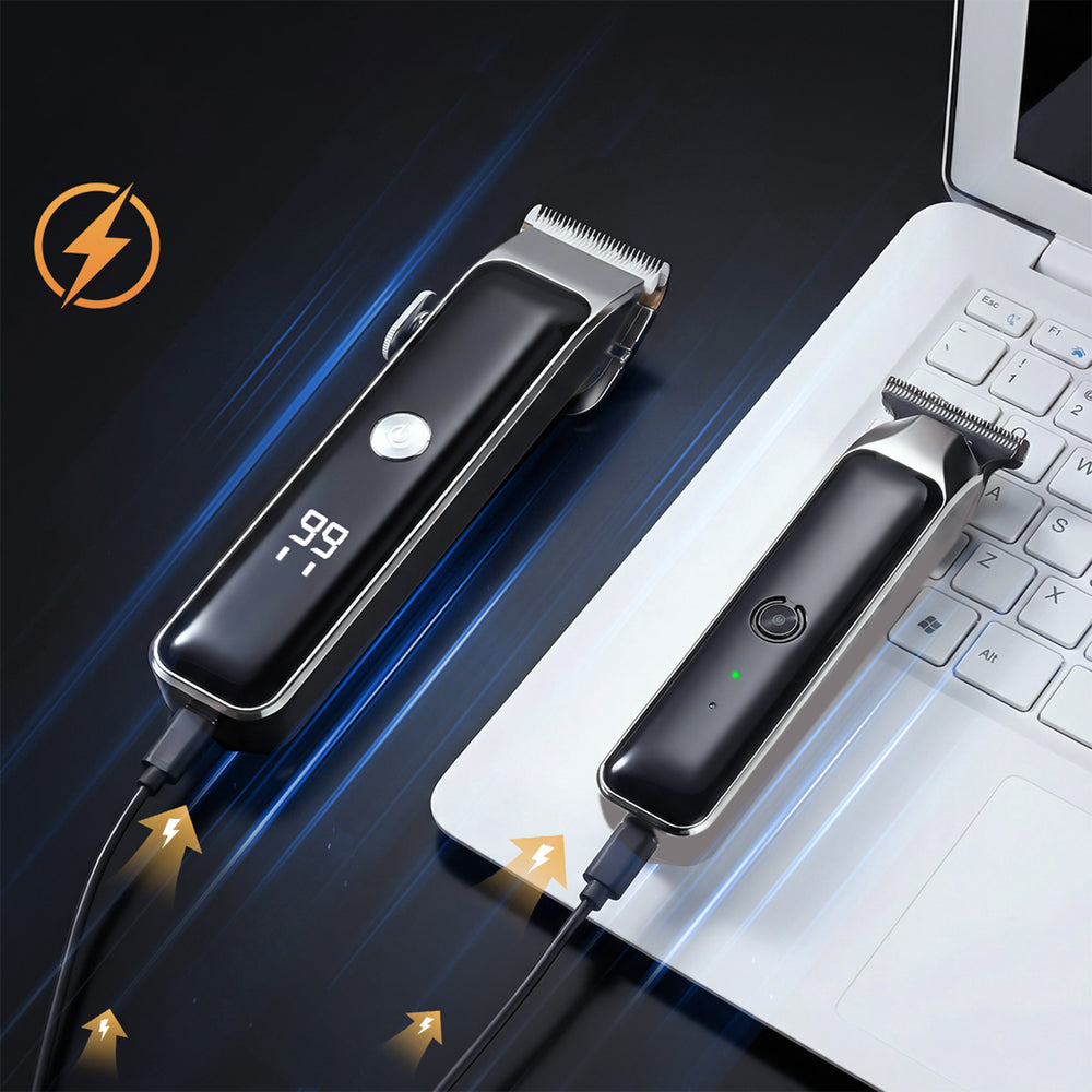 MAXGROOM ZC-F608 Hair Clipper with Trimmer - Black_4