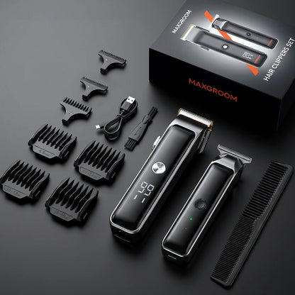 MAXGROOM ZC-F608 Hair Clipper with Trimmer - Black_6