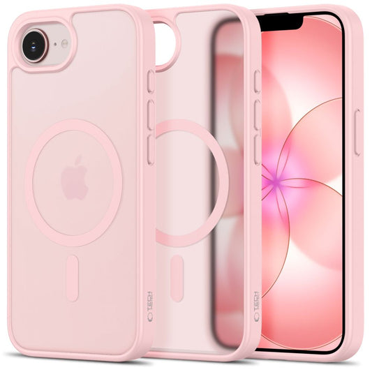 Tech-Protect BasicMag MagSafe Case for iPhone 16e / 17e - Matte Pink_0