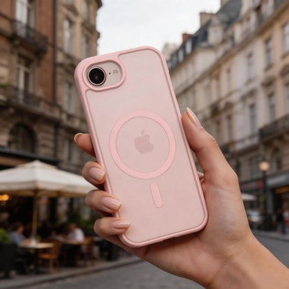 Tech-Protect BasicMag MagSafe Case for iPhone 16e / 17e - Matte Pink_4