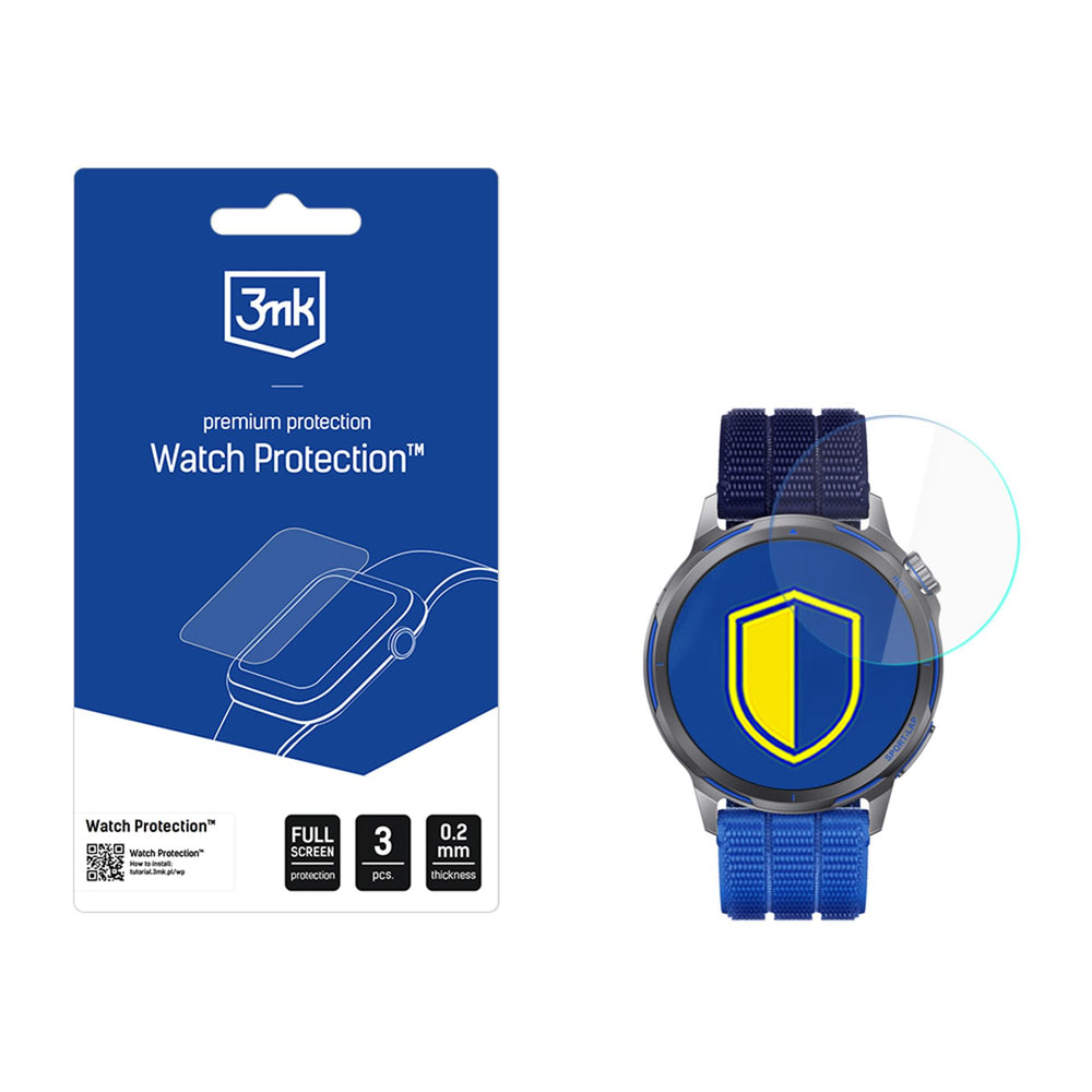 3mk Watch Protection FlexibleGlass Hybrid Glass for Huawei Watch GT Runner 2_0