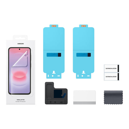 Front Cover Clear Screen Protector Samsung for Galaxy A37 5G, 2-Pack EF-UA376CTEGWW _1