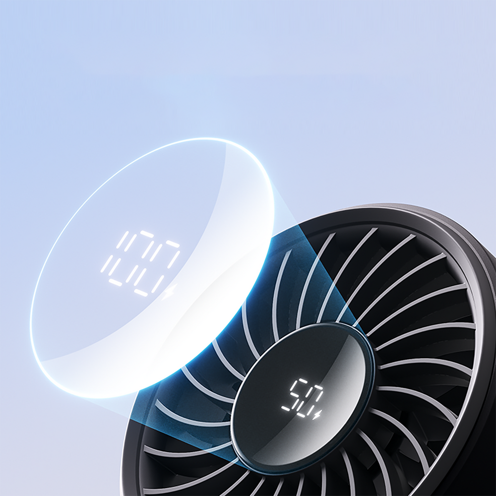 Jisulife Handheld Fan Life7 3600mAh Portable USB Fan - Black_3